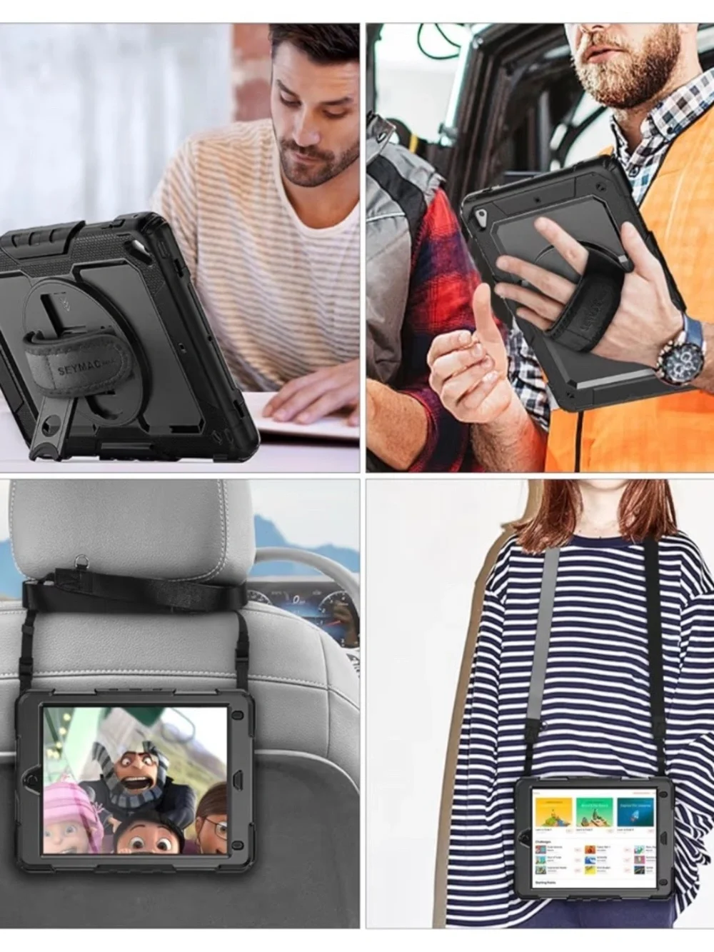 SEYMAC stock Case for iPad 6th / 5th Generation Case/Air 2 / Pro 9.7 inch